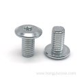 Flat head Security torx machine screw with star